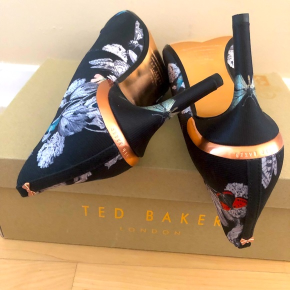 New Ted Baker 👠 Shoes. Classy and Unique with Flowers & Butterflies - Picture 8 of 13